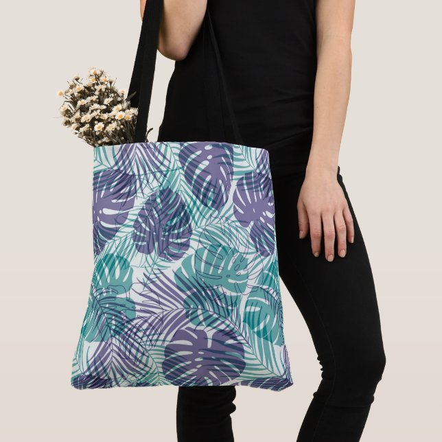 Sac fourre-tout des palmes tropicales (De près)