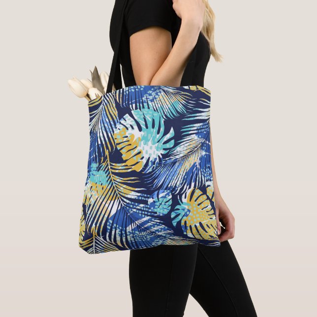 Sac fourre-tout des palmes tropicales (De près)