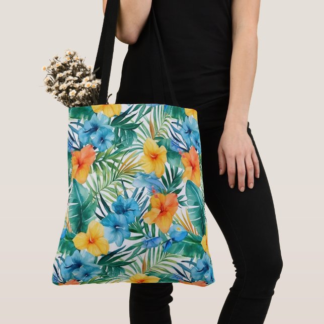 Sac fourre-tout des palmes tropicales (De près)