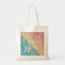 Sac fourre-tout des papillons Good Vibes (pas Past