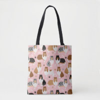 Sac fourre-tout des pattes et des os de Collie rug