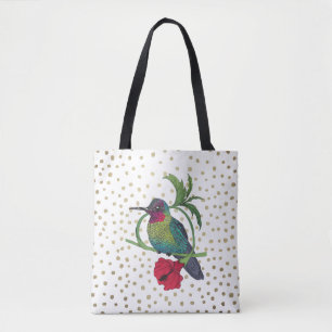 Sac fourre-tout des points d'or de l'illustration
