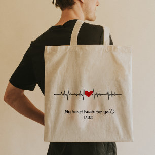 Sac fourre-tout des signes des battements cardiaqu