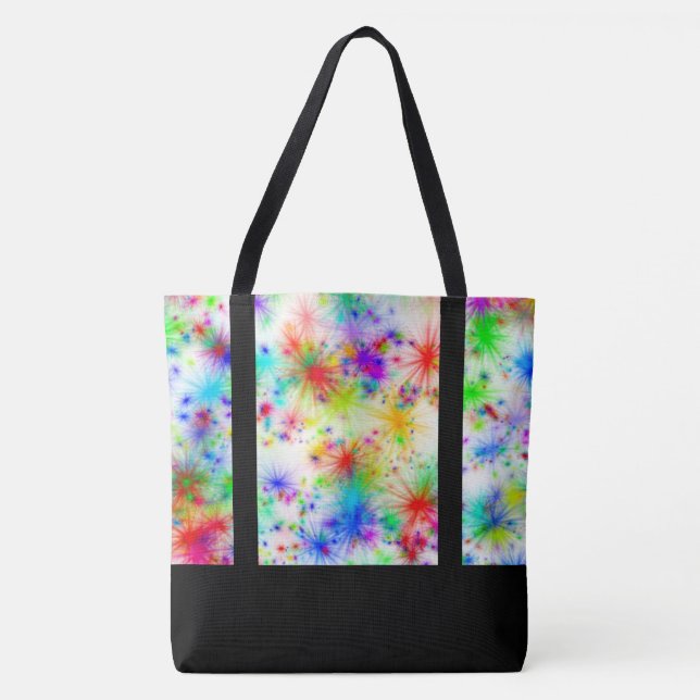 Sac fourre-tout des starburds arc-en-ciel (Devant)