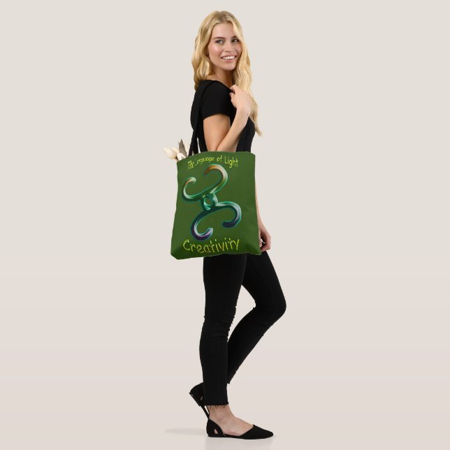 Sac fourre-tout des symboles du coeur de la créati (Sur le modèle)