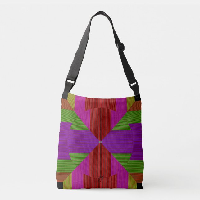 Sac fourre-tout: Design Avec Design Géométrique Co (Devant)