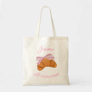 sac fourre-tout design croissant mignon