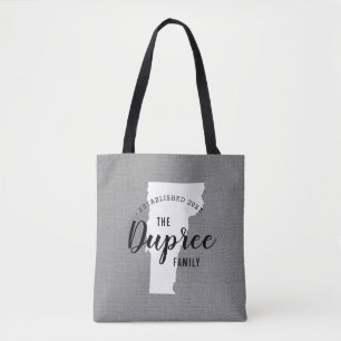 Sac fourre-tout d'État Monogram Family Vermont