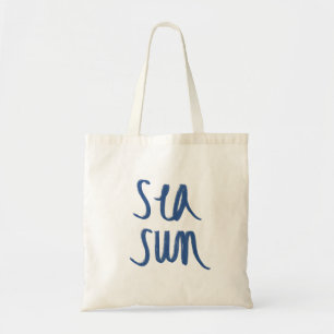 Sac fourre-tout d'été Mer et Soleil mignons