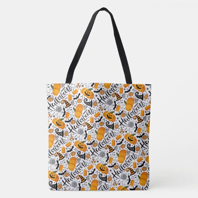 Sac fourre-tout d'Halloween (Devant)