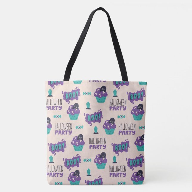 Sac fourre-tout d'Halloween (Devant)