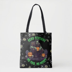 🖤 Sac fourre-tout d'Halloween Black Frankenstein