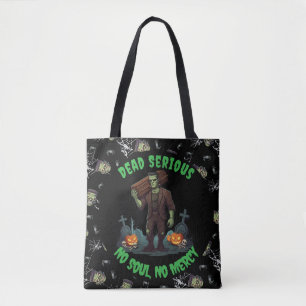 🖤 Sac fourre-tout d'Halloween Black Frankenstein