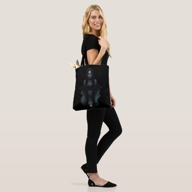 Sac fourre-tout d'Halloween effrayant - Cadeau Éff (Sur le modèle)