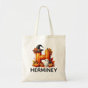Sac fourre-tout d'Halloween monographique personna