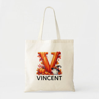 Sac fourre-tout d'Halloween monographique personna