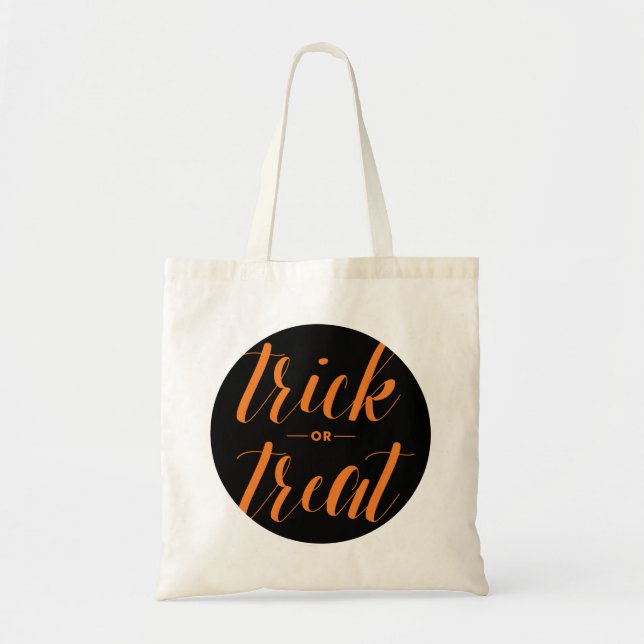 Sac fourre-tout d'Halloween pour le script de trai (Devant)