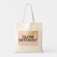 Sac fourre-tout Différent - Citation Or Rose