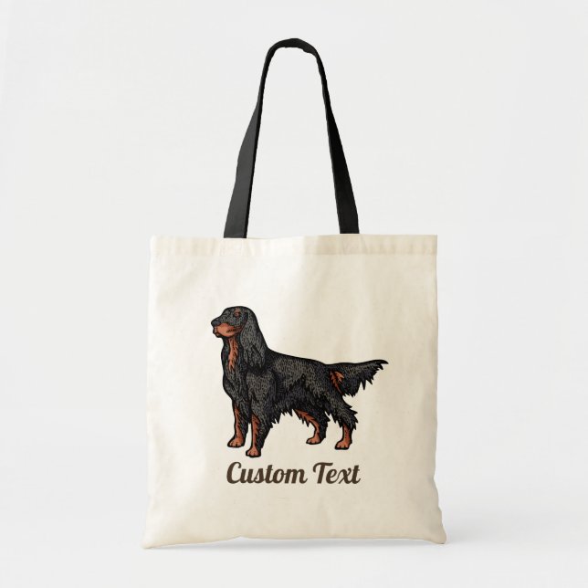 Sac fourre-tout d'illustration Gordon Setter (Devant)