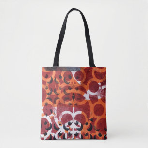 sac fourre-tout d'impression abstrait