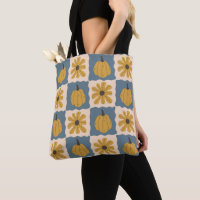 Sac fourre-tout d'impression Citrouille de contrôl