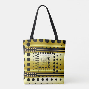 Sac fourre-tout d'impression complet (noir)