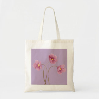 Sac fourre-tout d'impression florale violet