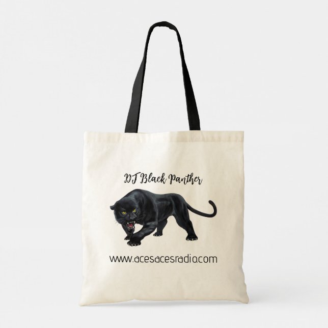 Sac fourre-tout DJ Black Panther (Dos)