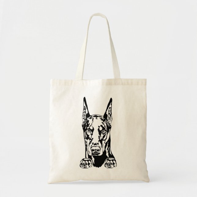 Sac fourre-tout Doberman (Devant)