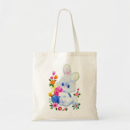 Sac fourre-tout d'oeuf mignon lapin de Pâques