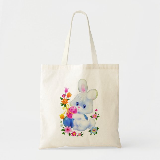 Sac fourre-tout d'oeuf mignon lapin de Pâques (Devant)