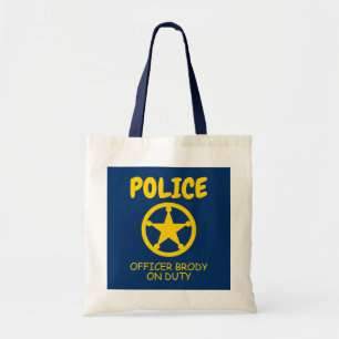 Sac fourre-tout d'officier de police pour la fête 