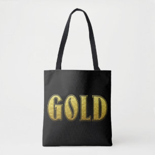 Sac fourre-tout d'or