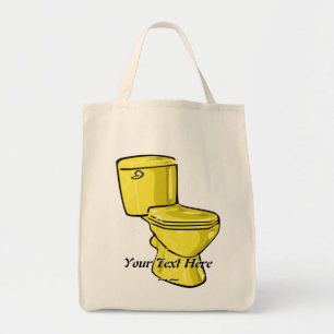Sac fourre-tout d'or à toilette