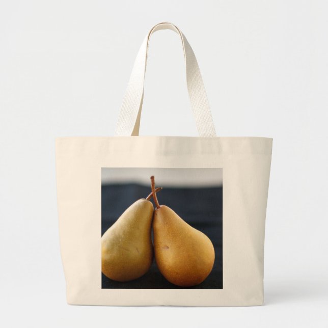 Sac fourre-tout doux à collection de poire (Devant)