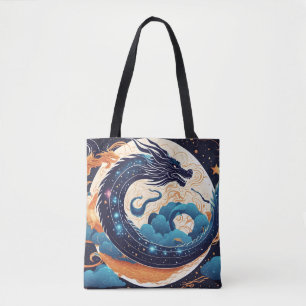 sac fourre-tout dragon lunaire