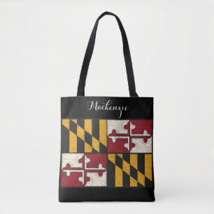 Sac fourre-tout Drapeau de l'État du Maryland en d