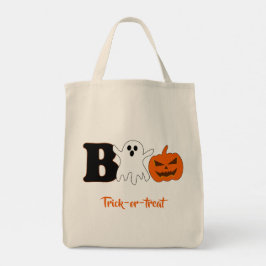 Sac fourre-tout drôle de Boo Halloween