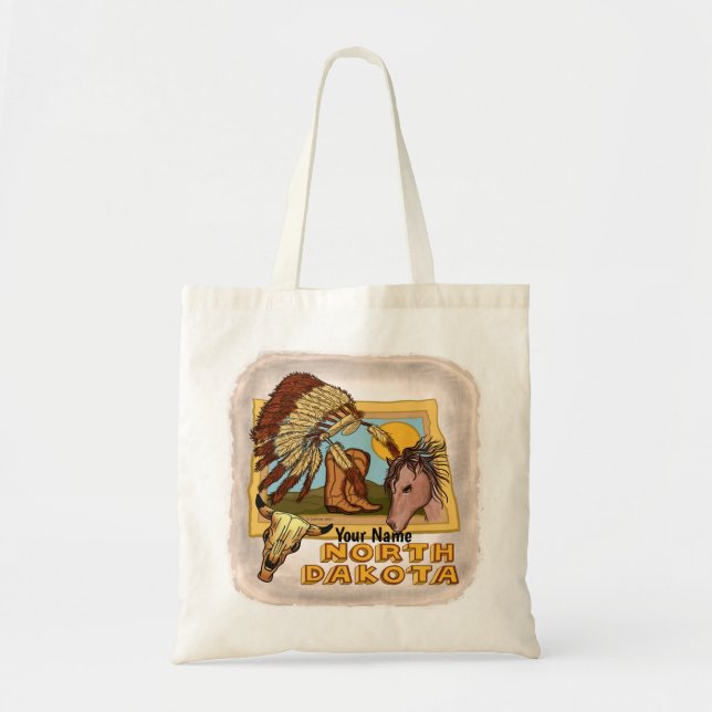 Sac fourre-tout du Dakota du Nord (Devant)