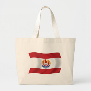 Sac fourre-tout du drapeau de la Polynésie françai