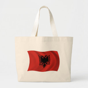 Sac fourre-tout du drapeau de l'Albanie