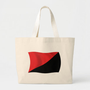 Sac fourre-tout du drapeau de l'anarcho-syndicalis