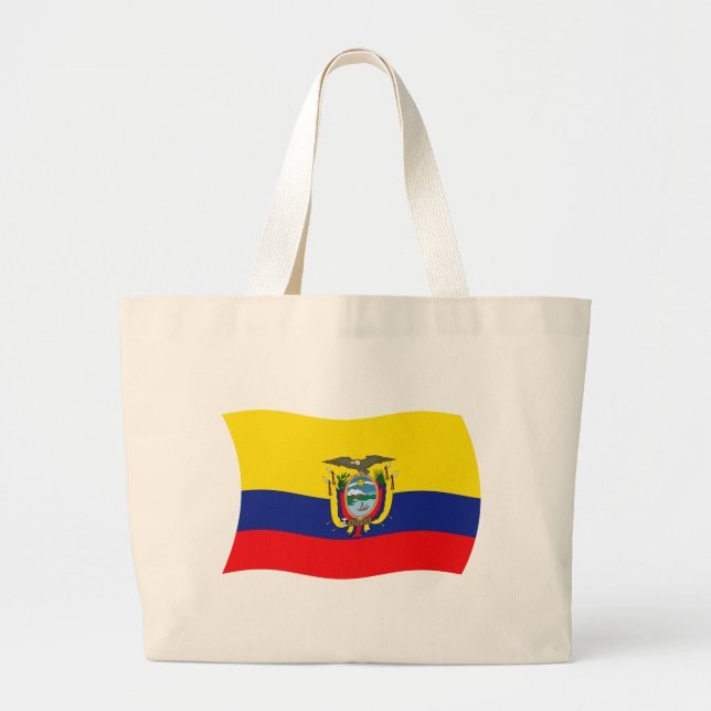 Sac fourre-tout du drapeau de l'Équateur (Devant)