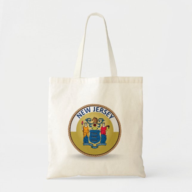 Sac fourre-tout du drapeau de l'État du New Jersey (Devant)