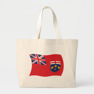 Sac fourre-tout du drapeau de l'Ontario