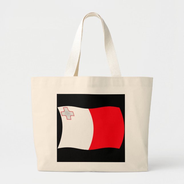 Sac fourre-tout du drapeau de Malte (Devant)