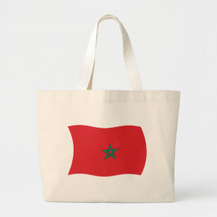 Sac fourre-tout du drapeau du Maroc
