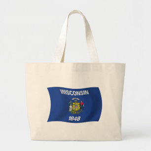 Sac fourre-tout du drapeau du Wisconsin