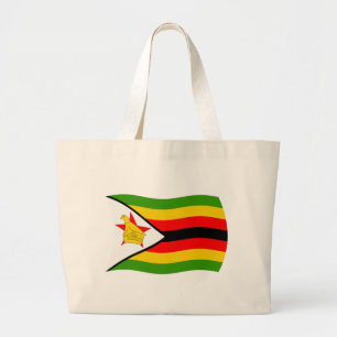 Sac fourre-tout du drapeau du Zimbabwe