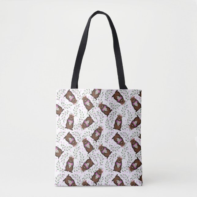 Sac fourre-tout du jour de la marmotte (Devant)